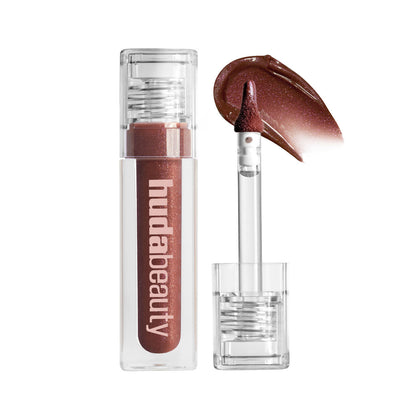Huda Beauty Icy Nude Faux Filler Lip Gloss