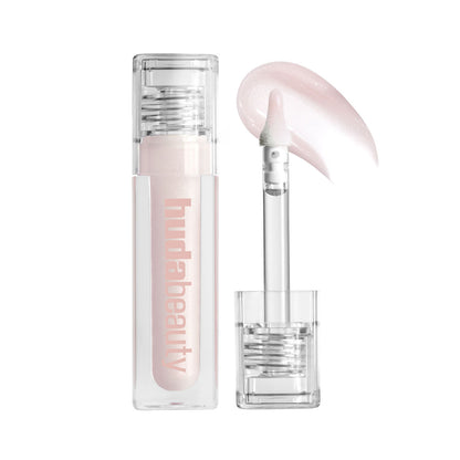 Huda Beauty Icy Nude Faux Filler Lip Gloss