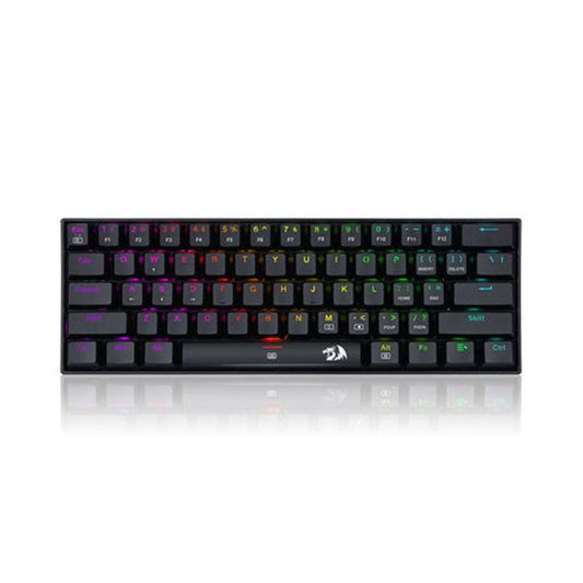 لوحة مفاتيح الألعاب الميكانيكية Redragon K630RGB، 61 مفتاحًا، لوحة مفاتيح ميكانيكية صغيرة الحجم، تدعم برنامج التشغيل الاحترافي 