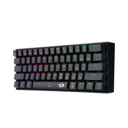 لوحة مفاتيح الألعاب الميكانيكية Redragon K630RGB، 61 مفتاحًا، لوحة مفاتيح ميكانيكية صغيرة الحجم، تدعم برنامج التشغيل الاحترافي 