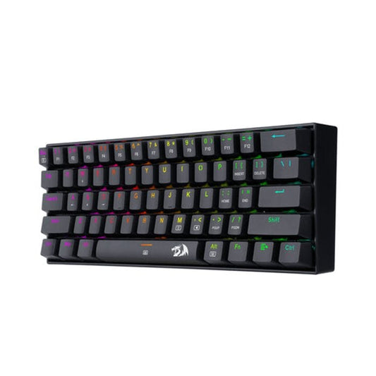 لوحة مفاتيح الألعاب الميكانيكية Redragon K630RGB، 61 مفتاحًا، لوحة مفاتيح ميكانيكية صغيرة الحجم، تدعم برنامج التشغيل الاحترافي 