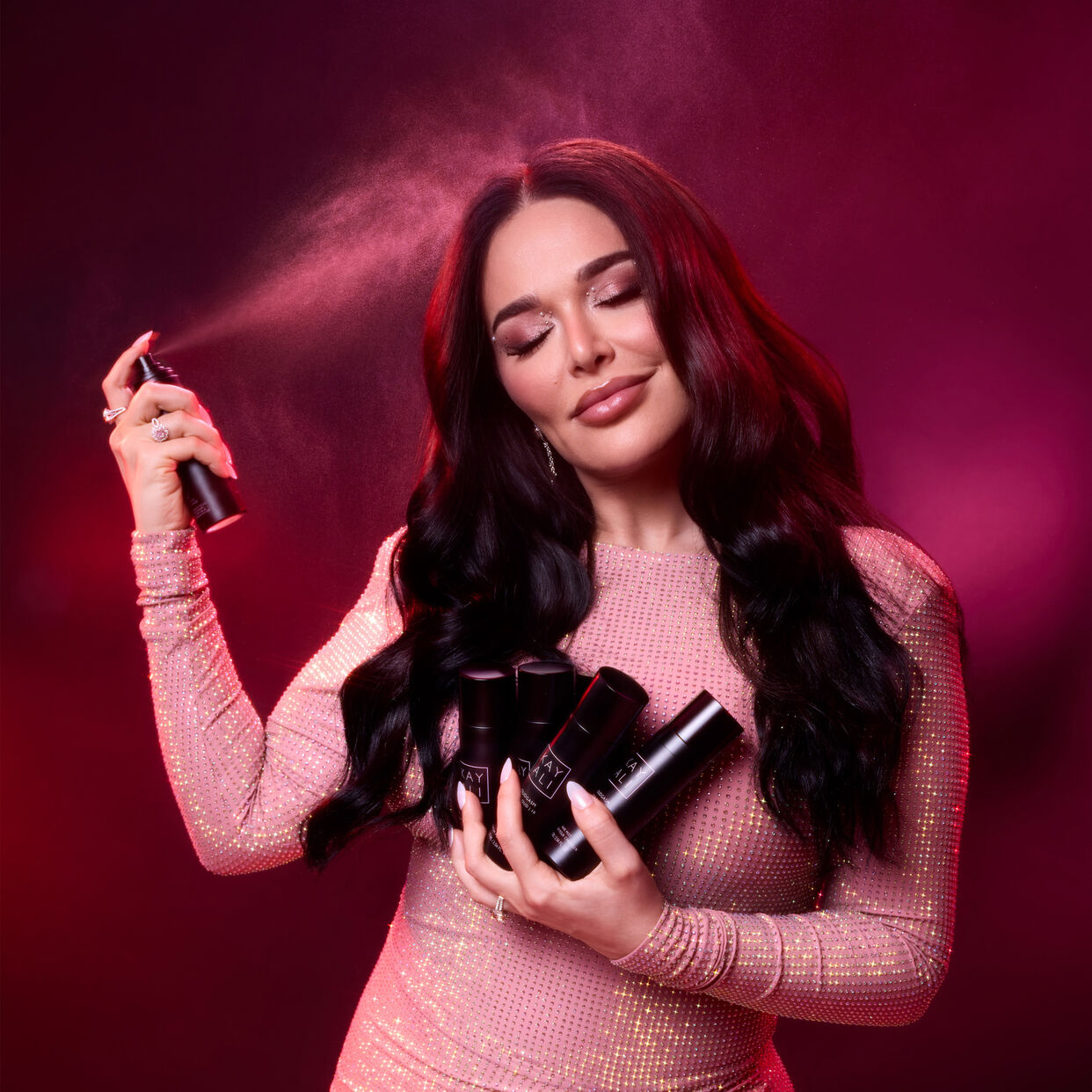 كيالي عود الجازم روز عود 16 معطر للشعر 