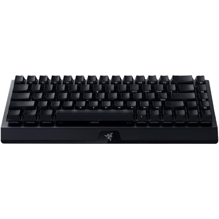 Razer BlackWidow V3 Mini HyperSpeed – Phantom Edition – Yellow Switch – لوحة مفاتيح ألعاب ميكانيكية لاسلكية أمريكية 65% مع Razer Chroma RGB 