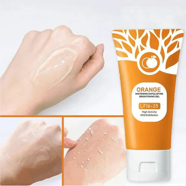 Brightening & Smoothing Orange Enzyme Exfoliating Gel for Radiant Skin