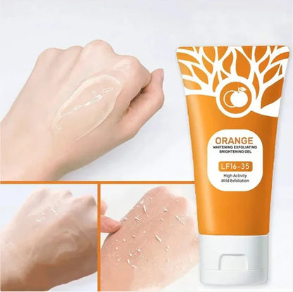 Brightening & Smoothing Orange Enzyme Exfoliating Gel for Radiant Skin