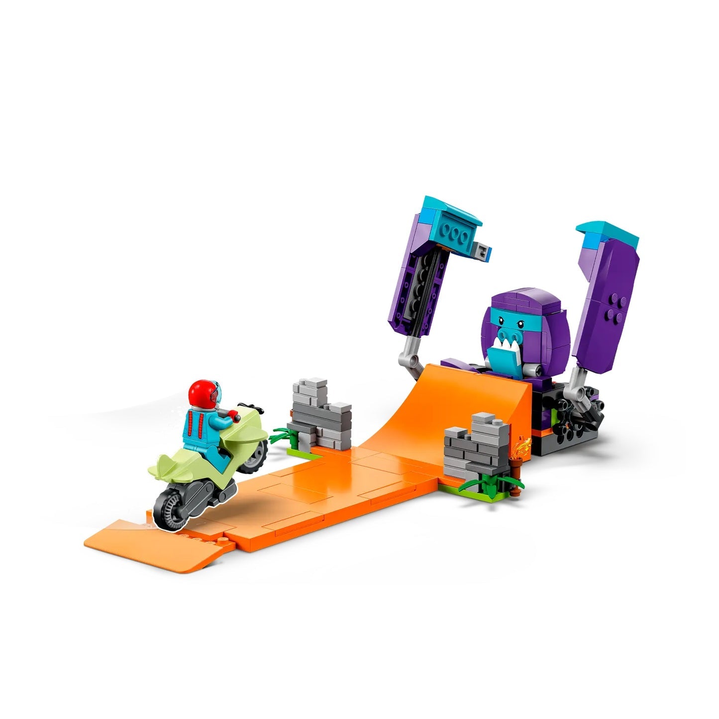 Lego Smashing Chimpanzee Stunt Loop