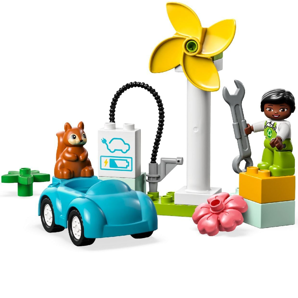 Lego 10985 Wind Turbine and Electric Car