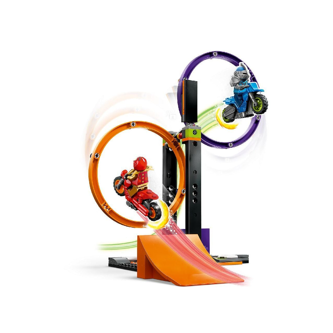 Lego Spinning Stunt Challenge