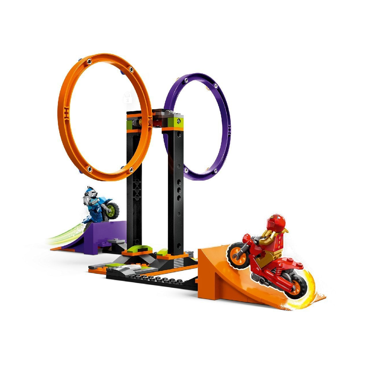 Lego Spinning Stunt Challenge