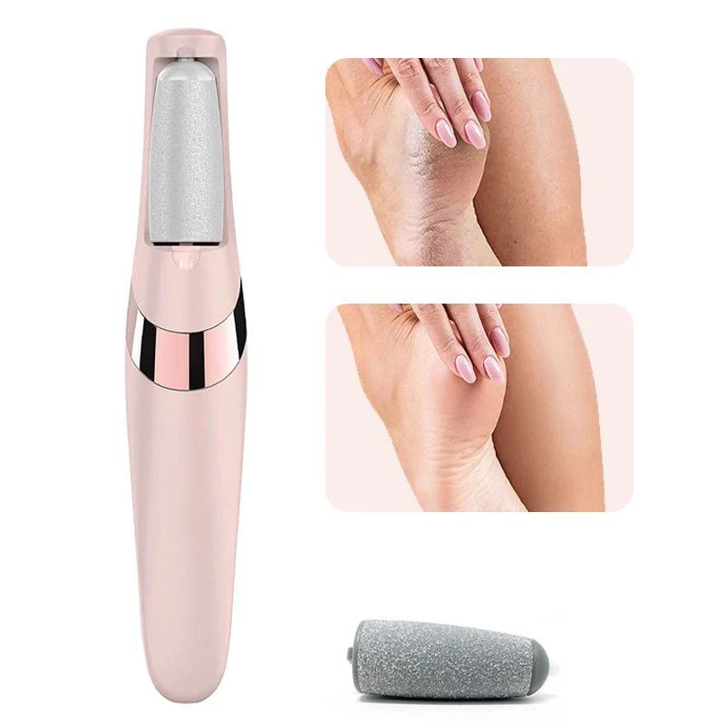 DealX™ Electric Foot Callus Remover – Rechargeable Pedicure Tool