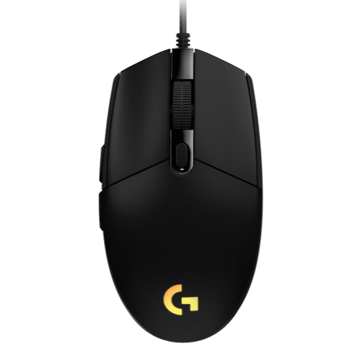ماوس الألعاب الضوئي السلكي Logitech G203 Lightsync RGB Lighting 800 DPI، 6 أزرار قابلة للبرمجة (أرجواني) | 910-005853