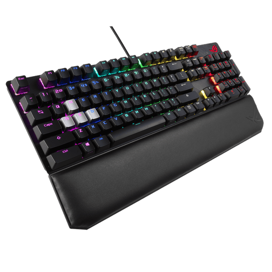 لوحة مفاتيح الألعاب الميكانيكية السلكية Asus ROG Strix Scope Deluxe RGB مع مفاتيح Cherry MX