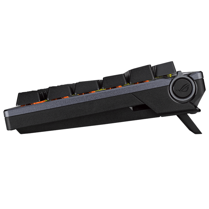 Asus Rog Azoth 75% Wireless DIY Custom Gaming Keyboard, OLED Display, NX Red Switches, RGB-Black Eng,AR