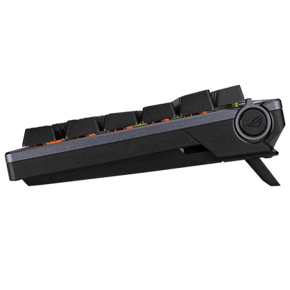 Asus Rog Azoth 75% Wireless DIY Custom Gaming Keyboard, OLED Display, NX Red Switches, RGB-Black Eng,AR