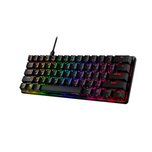 لوحة مفاتيح الألعاب HyperX Alloy Origins 60 Percent Mechanical HX Red (العربية) | 6P6K8AA#A2N