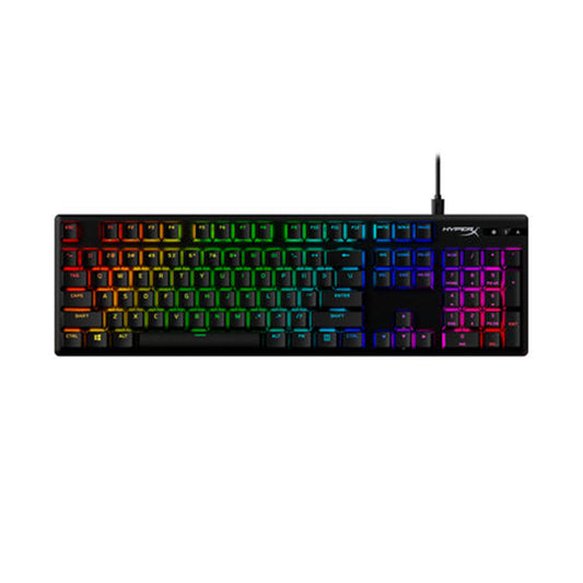 لوحة مفاتيح الألعاب الميكانيكية HyperX Alloy Origins PBT HX Red (العربية)