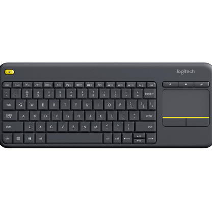 لوحة مفاتيح لمس لاسلكية Logitech K400 Plus، USB، بيضاء | 920-007153