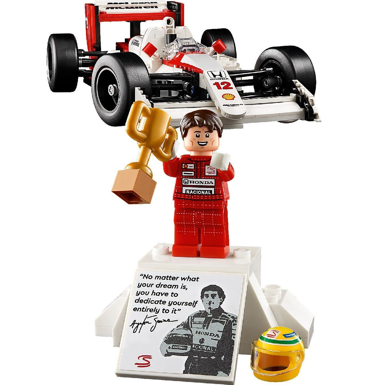 Lego McLaren MP4/4 & Ayrton Senna