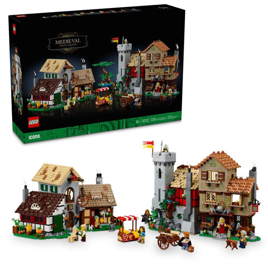 Lego Medieval Town Square