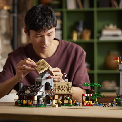 Lego Medieval Town Square