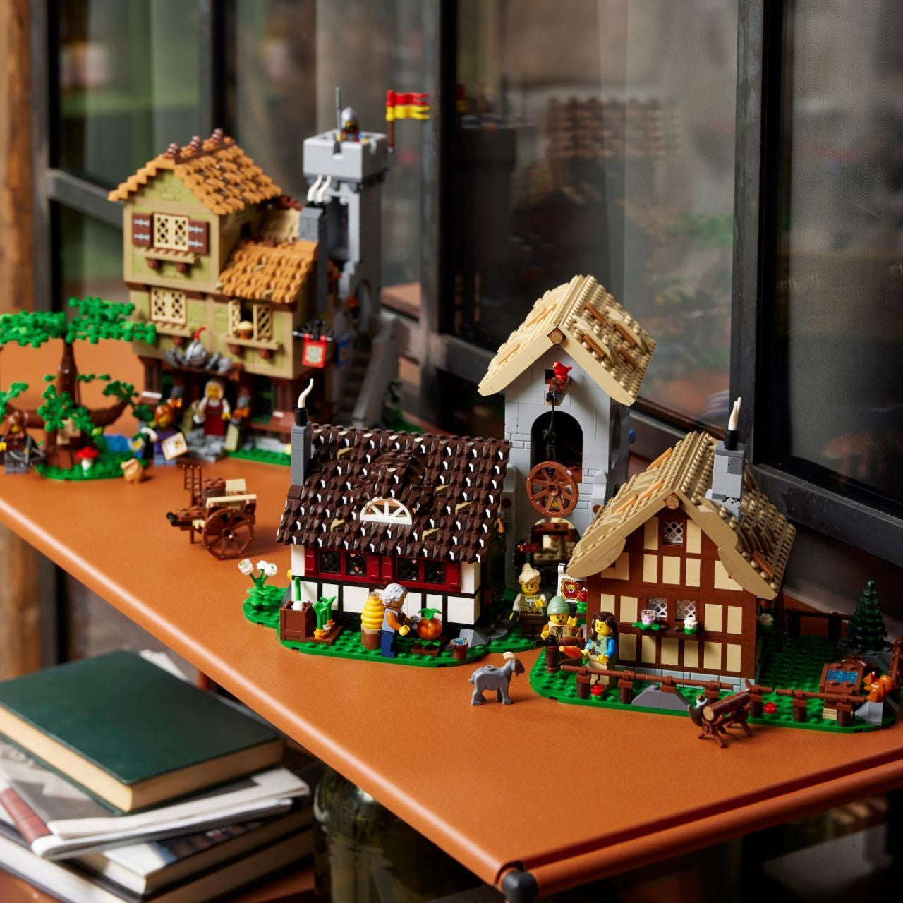Lego Medieval Town Square