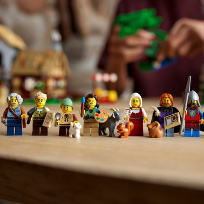 Lego Medieval Town Square