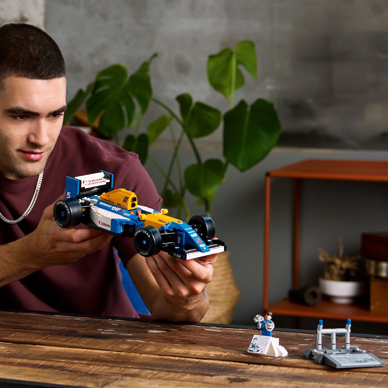 Lego 10353  Williams Racing FW14B & Nigel Mansell