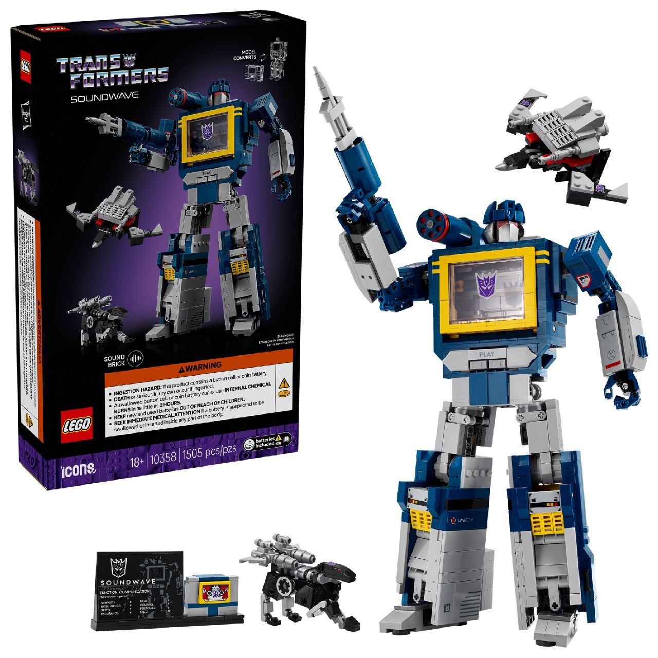 Lego Transformers: Soundwave