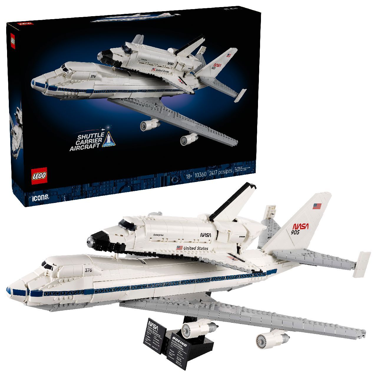 Lego Shuttle Carrier Aircraft