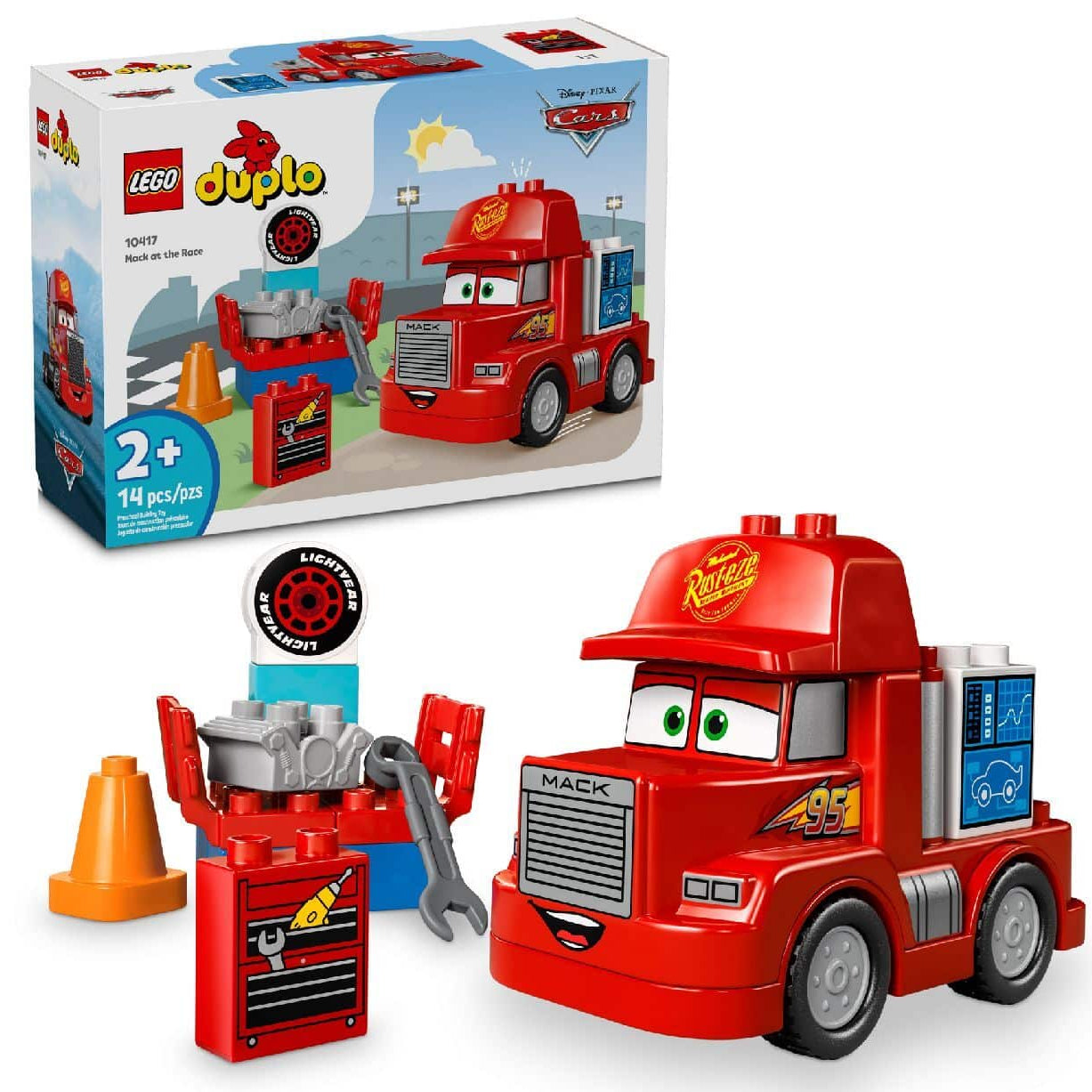 Lego Mack at the Race