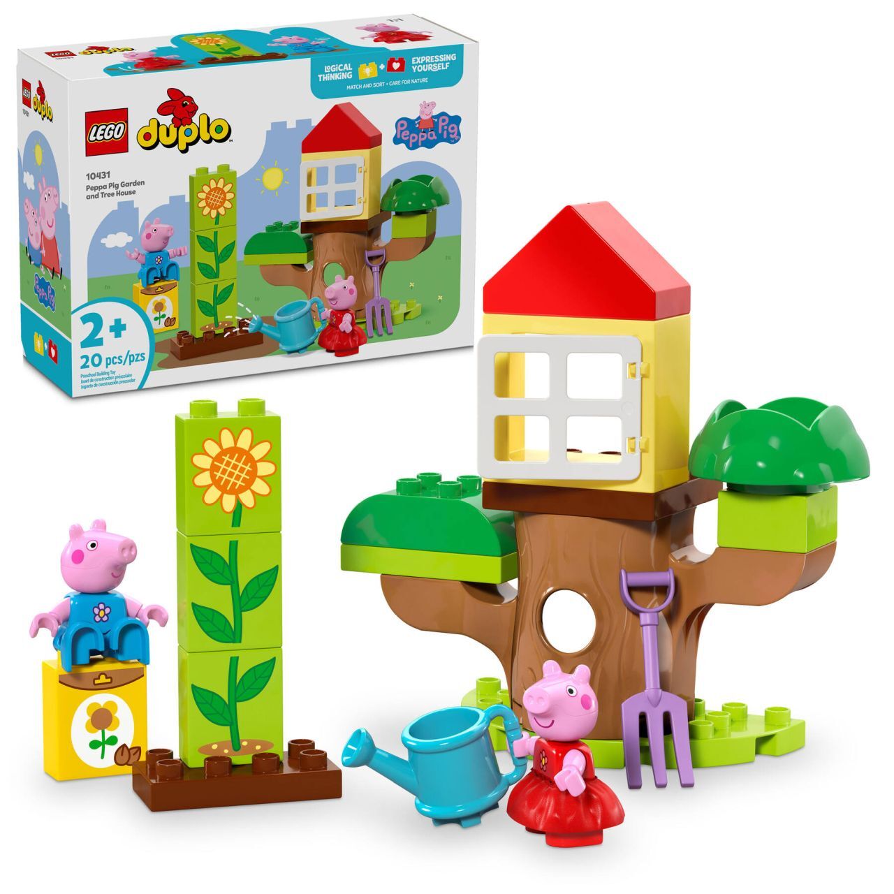 Lego Peppa Pig Garden and Tree House