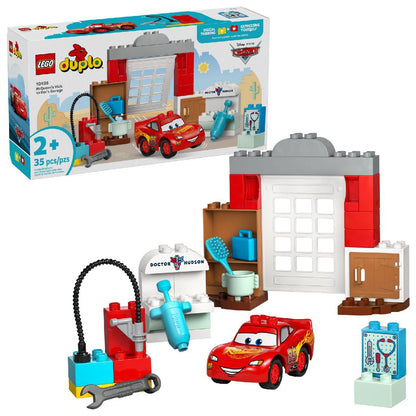 Lego McQueen's Visit to Doc's Garage