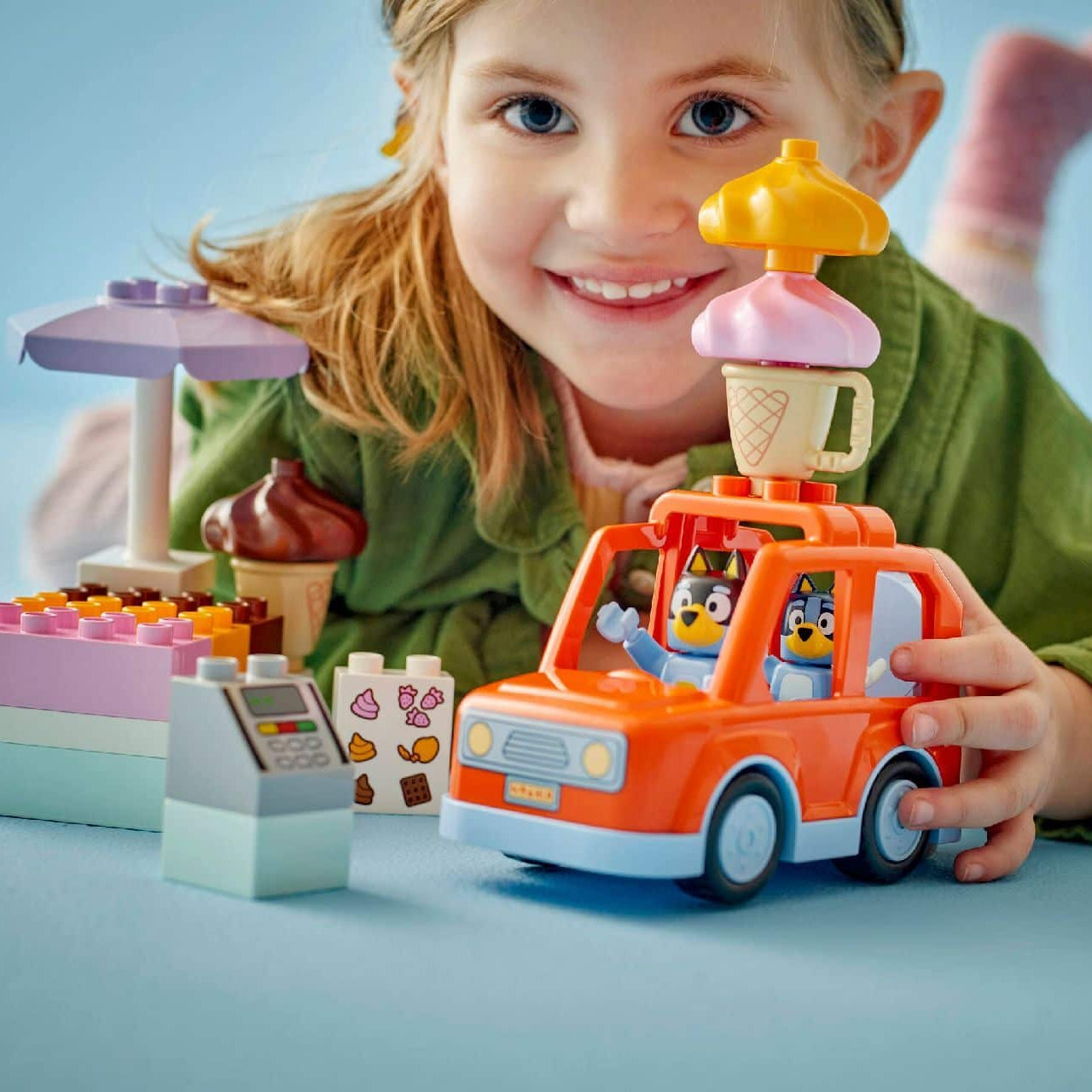 Lego Ice Cream Trip with Bluey