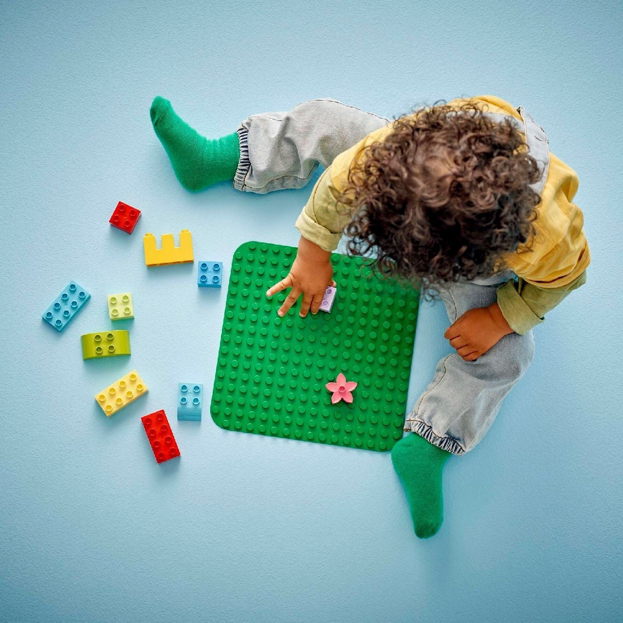 Lego 10460 Green Building Plate