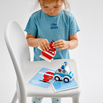 Lego 10957 Duplo Fire Helicopter & Police Car