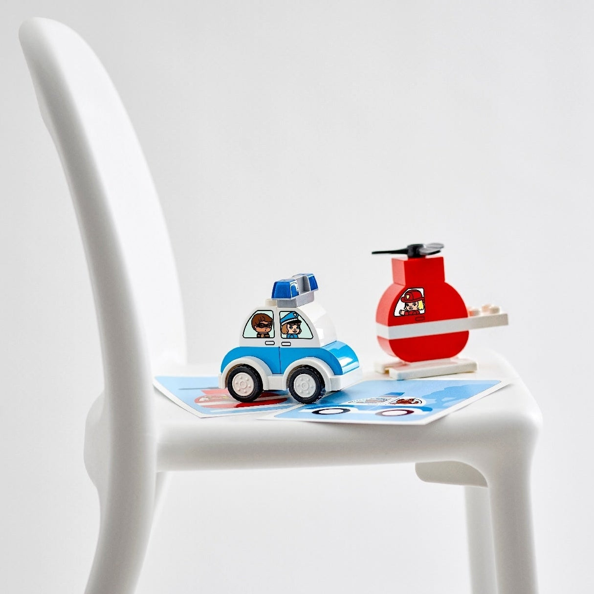 Lego 10957 Duplo Fire Helicopter & Police Car