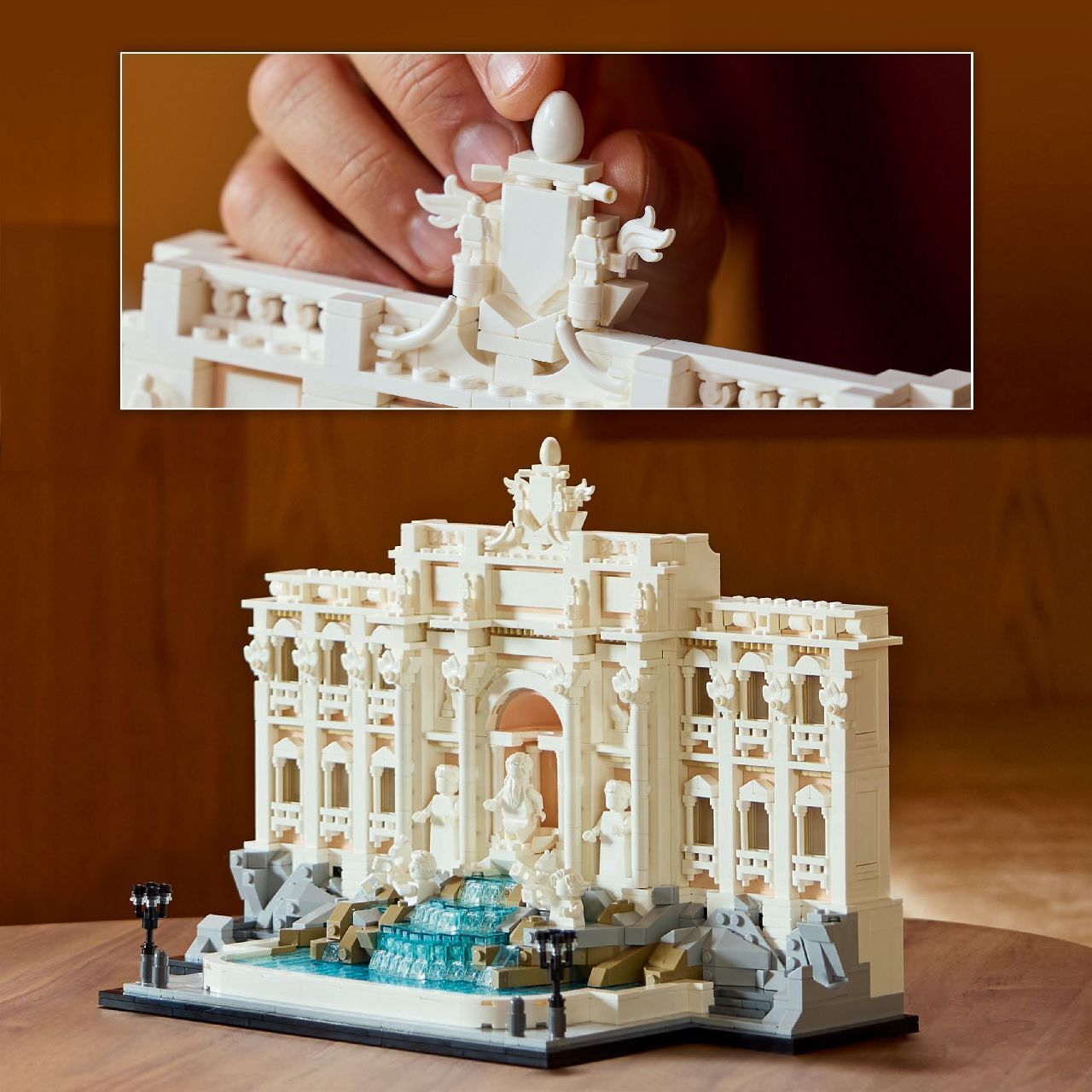 Lego Trevi Fountain