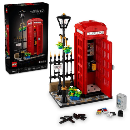 Lego 21347 Red London Telephone Box