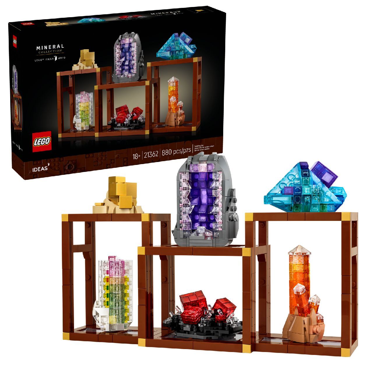 Lego 21362 Mineral Collection