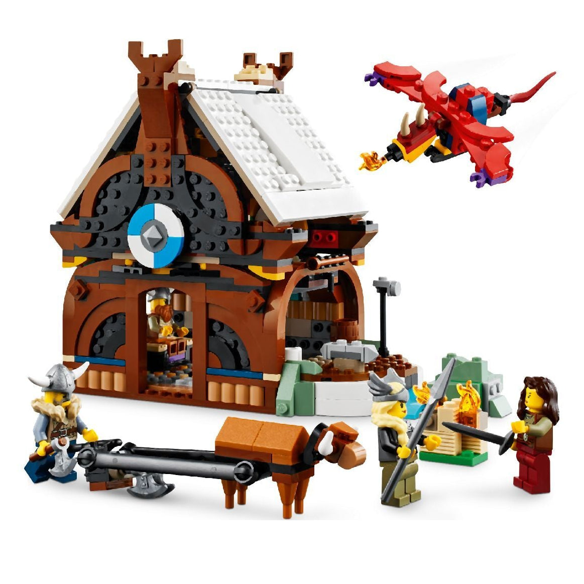Lego Viking Ship and the Midgard Serpent
