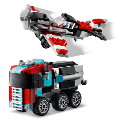 Lego 31146 Flatbed Truck with Helicopter