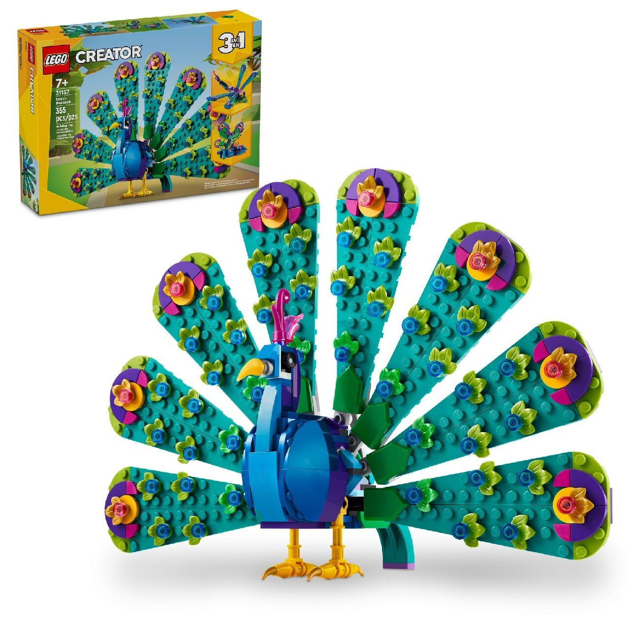 Lego 31157 Exotic Peacock