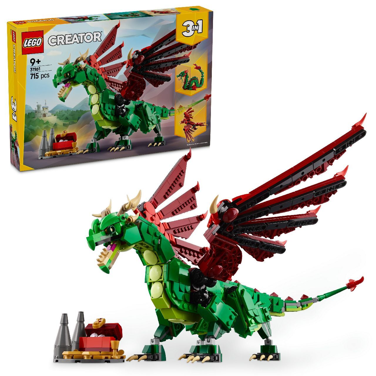 Lego Medieval Dragon
