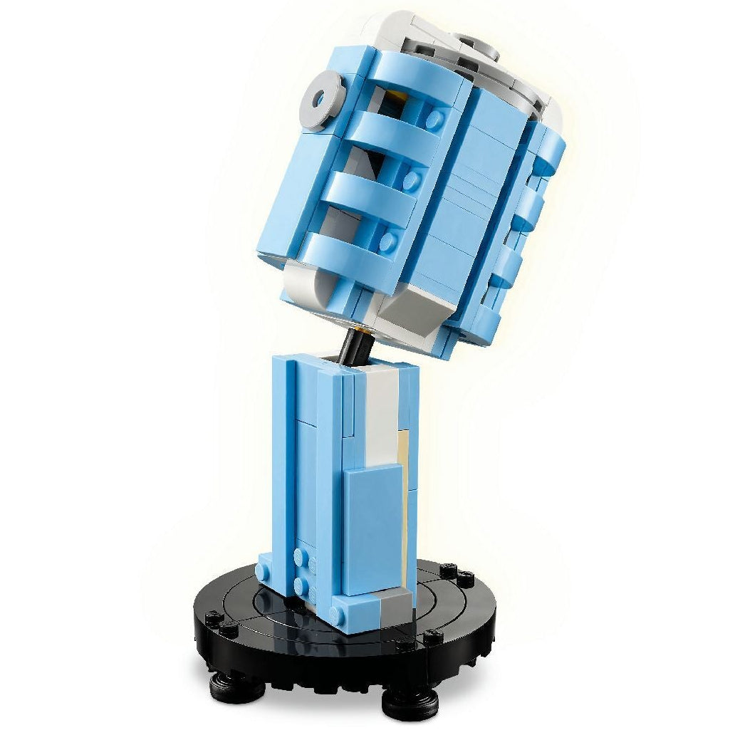 Lego Record Player with Flowers