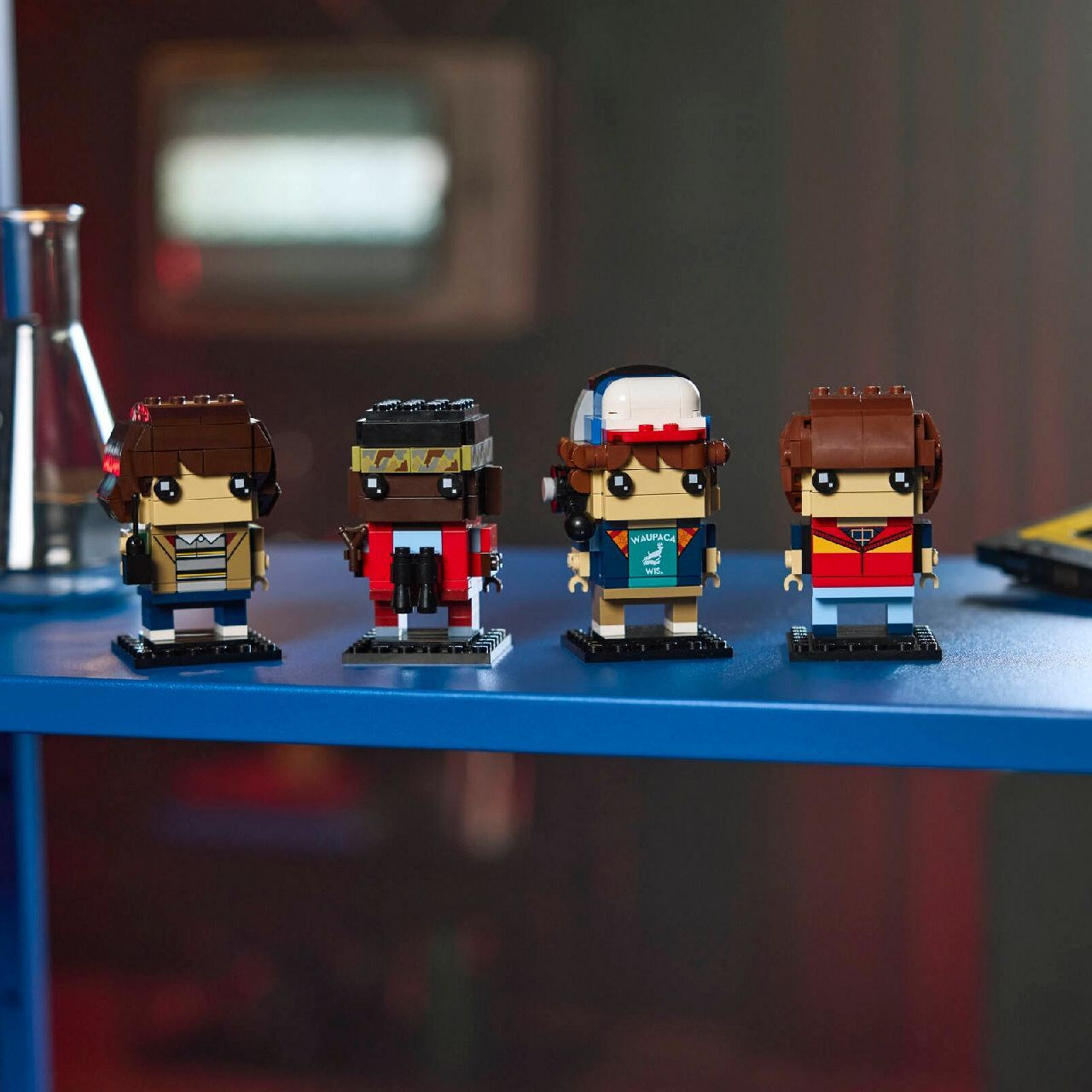 Lego Mike, Dustin, Lucas and Will Figures