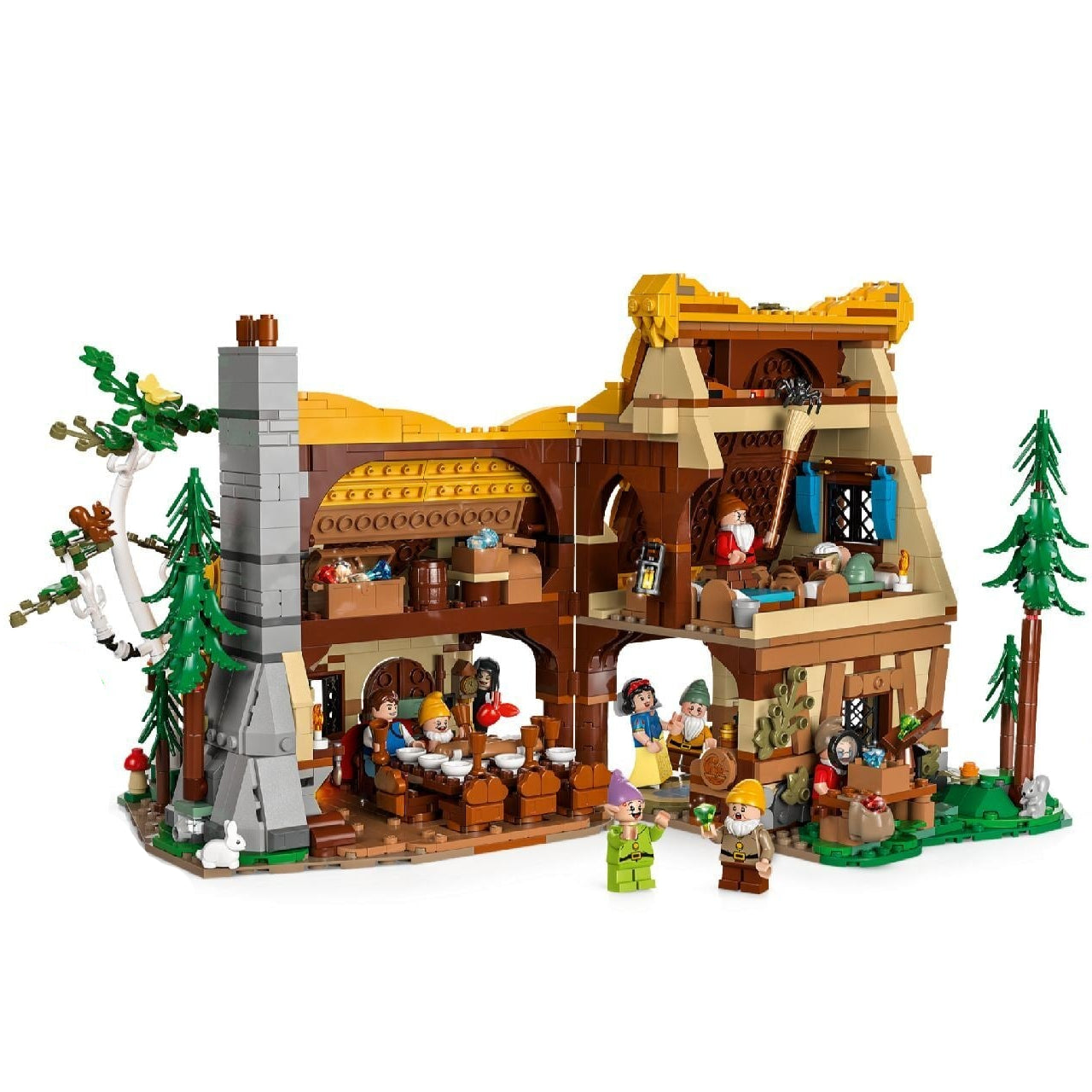 Lego Snow White and the Seven Dwarfs' Cottage