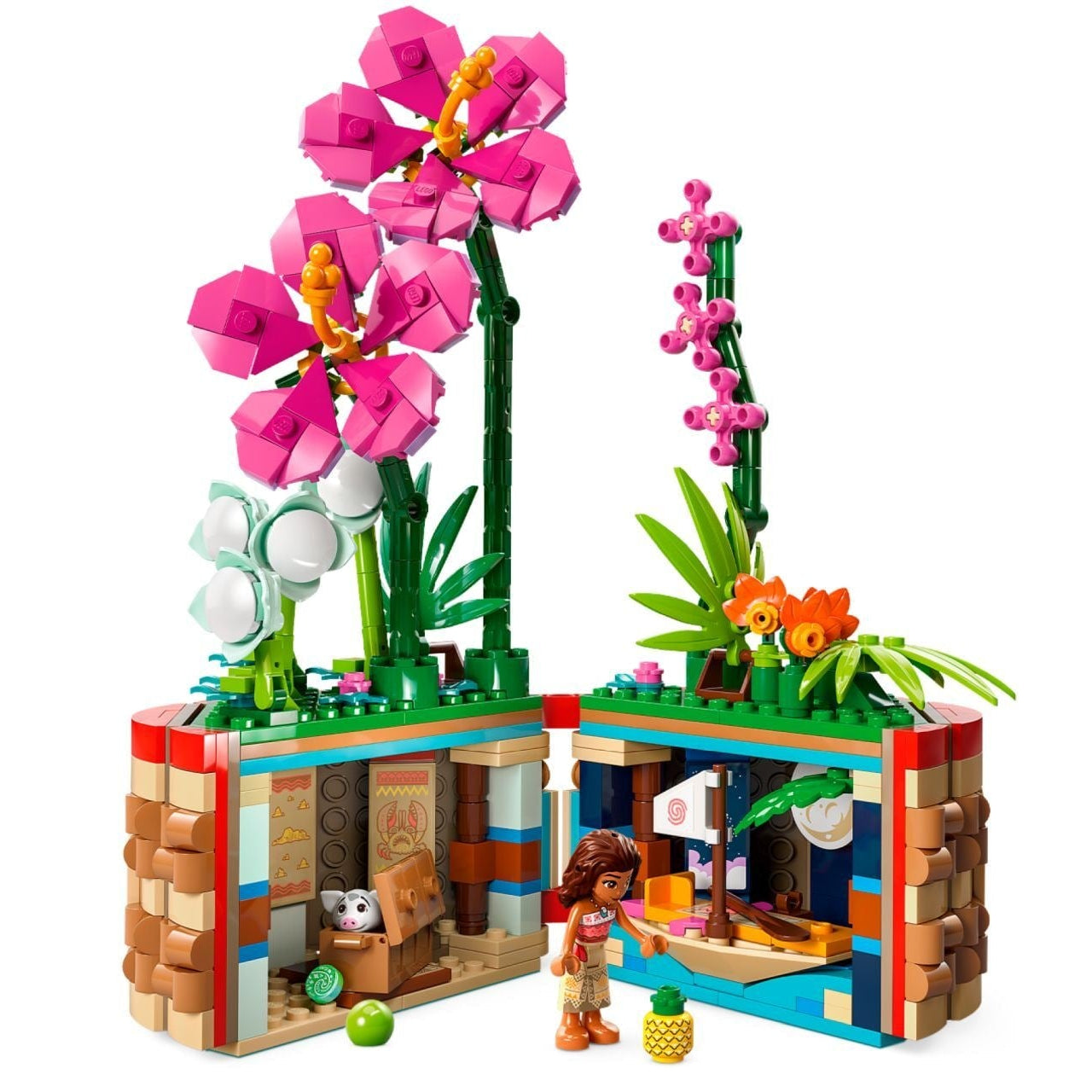 Lego Moana's Flowerpot