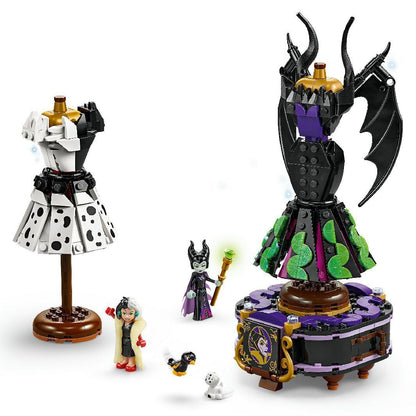 Lego Maleficent's and Cruella De Vil's Dresses