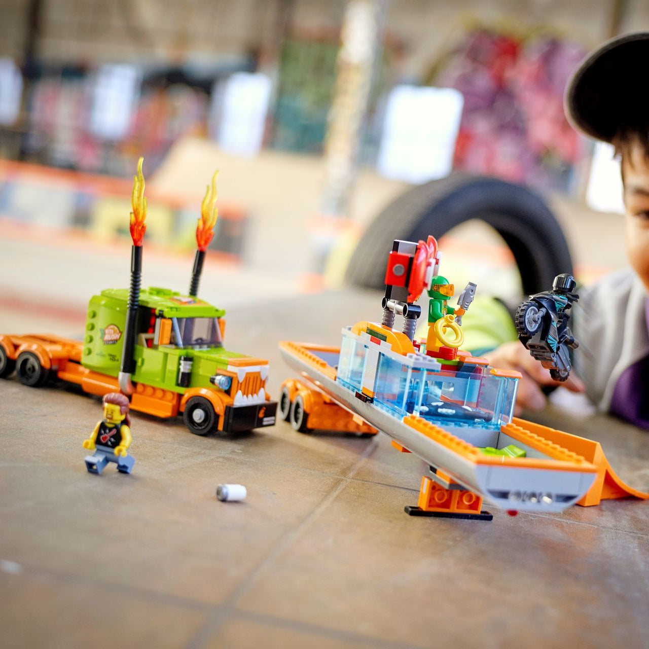 Lego Stunt Show Truck