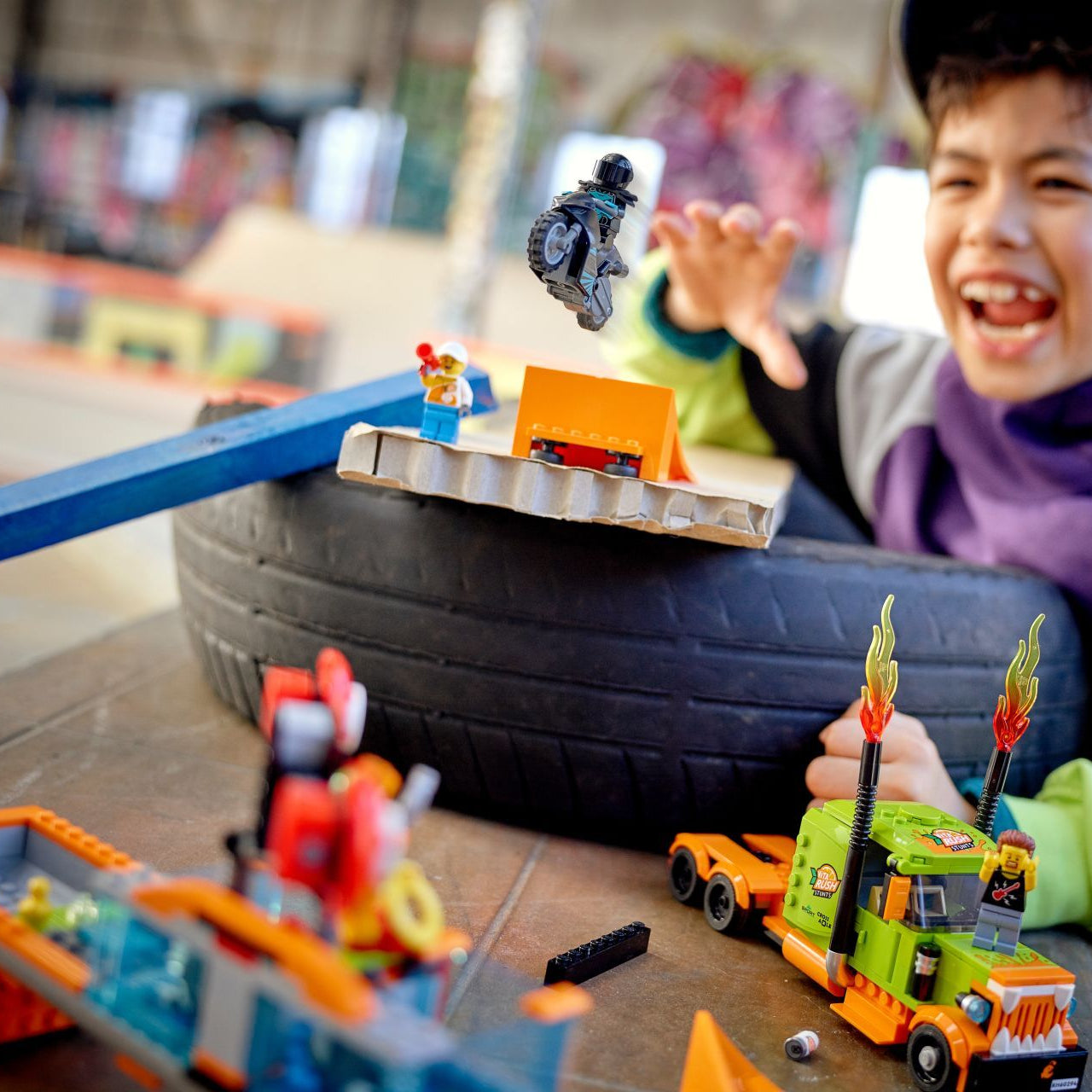 Lego Stunt Show Truck